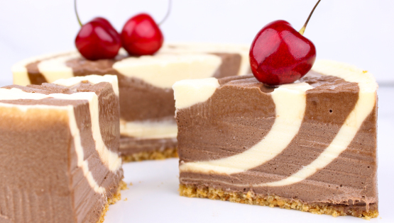 How to make Double Chocolate Cheesecake